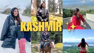 KASHMIR ️ | Travelled 24hrs and had frostbite 🫠 | FIrst SOLO travel in India