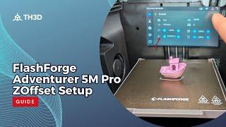 FlashForge Adventurer 5M Pro ZOffset Setup - How to Guide