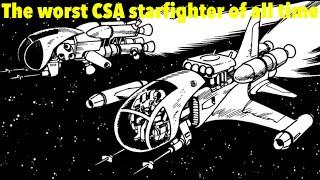 The IRD starfighter | it was worse than the TIE fighter