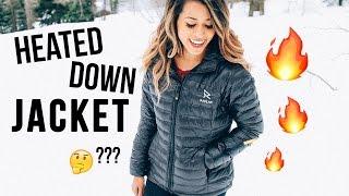 HEATED DOWN JACKET?? Ravean Review + GIVEAWAY! | Ariel Hamilton