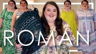 FIRST TIME TRYING ROMAN | plus size fashion try on haul | 2024