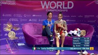 Sofia Raffaeli - Valencia - 26-8-23 - Le 4 prove della Finale All-Around