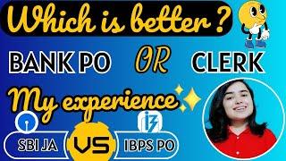 Bank PO Vs Bank Clerk • My Experience • @Shivanikeswani • @mszero2infinity