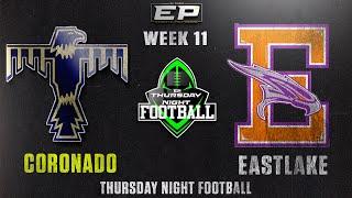 LIVE EPSN Thursday Night Football  Coronado Thunderbirds  vs Eastlake Falcons From SAC 1