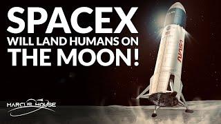 SpaceX wins a multi-billion dollar NASA moon lander contract!
