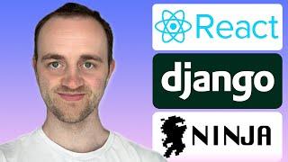 React + Django + Ninja (Full-stack app in 15 mins)