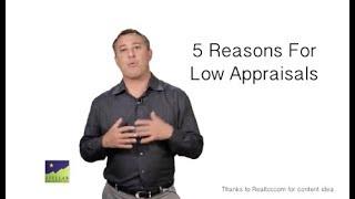 How to understand appraisals and why they come in under purchase price.