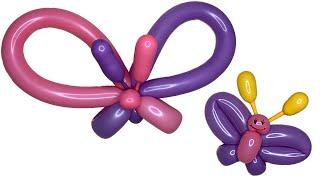 How To Make Balloon Butterfly - Twisting Tutorial
