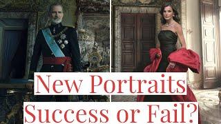 Bank of Spain Debuts New Portraits of King Felipe & Queen Letizia of Spain Taken by Annie Leibovitz