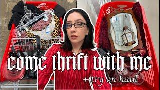 Come Thrift with Me !! alt summer clothes/gothic homewares + thrift haul