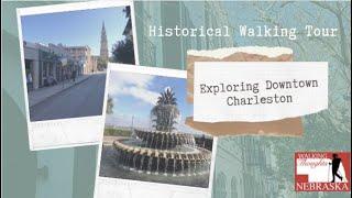 Slave Trade and Churches: Walking Tour at Historic Downtown Charleston, South Carolina