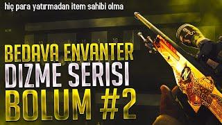 BEDAVA ENVANTER DİZME SERİSİ #2 - CS:GO DEPOSİTSİZ SİTELER 2023 - 50TL İTEM ÇEKTİK.