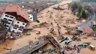 Switzerland is Sinking! Flash floods in Zermatt destroyed instantly! World is Shocked!