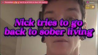 Nick asks to return to Sober Living America in South Carolina Tue May 20 Live 1