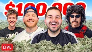 $100,000 FORTNITE TOURNAMENT W/ NINJA, DR.DISRESPECT, AND TIMTHETATMAN!