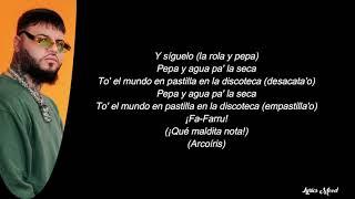 Farruko - Pepas LETRA