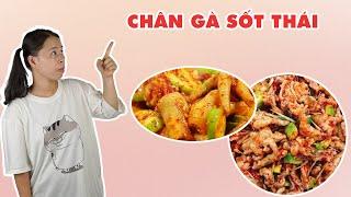 Chân Gà Sốt Thái Thơm Ngon Khó Cưỡng | HÀ COOKING