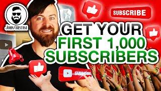 How To Get Your First 1,000 YouTube Subscribers FAST And FREE