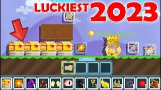 My Luckiest Moments of 2023 (I GOT THE RAREST THINGS) OMG!!  | GrowTopia