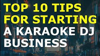 How to Start a Karaoke DJ Business | Free Karaoke DJ Business Plan Template Included