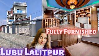 Brand New Full Furnished Home On Sale At Lubhu Lalitpur | 5 Aana Land, 6BhK, Fully Furnished Duplex