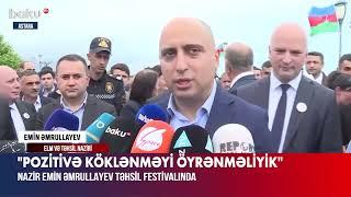 BakuTV təhsil festivalı ilə bağlı sujet hazırlayıb.