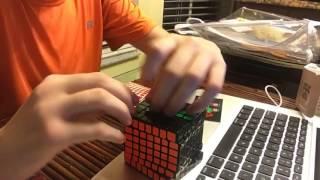 Restickering the Qiyi Wuji 7x7!