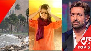 Top 5: Amenaza por calor extremo, Gabriel Soto hospitalizado, caos por huracán Beryl | Al Rojo Vivo