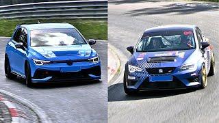 TOP FASTEST GOLF GTI & CUPRA R  Public Driving 2024 #nurburgring #nordschleife #automobile