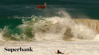 Uncut Superbank Chaos -  Surfing Australia 2024