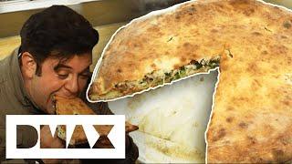 Adam V The Stuffed Pizza Challenge | Man V Food