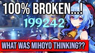 What was Mihoyo Thinking?! GanYu C0 Showcase, Build, and More! Genshin Impact