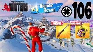 106 Elimination Solo Vs Squads "Zero Build" Gameplay Wins (Fortnite Chapter 6 Season 1 PC Keyboard)