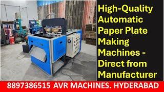 High-Quality Automatic Paper Plate Making Machines - Direct from Manufacturer