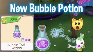 BUBBLE TRAIL POTION HOW TO GET NEW POTION | Animal Jam September Update