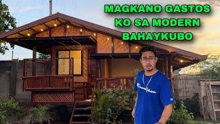 MAGKANO GASTOS KO SA MODERN BAHAYKUBO SA FARM(MAY UNANG BISITA SA KUBO)