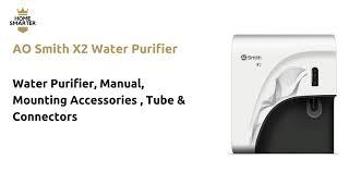 AO Smith X2 Water Purifier | HomeSmarter