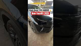 New Black Beast TATA HARRIER ️ || New Facelift 2025 || #shorts#viralvideo#tatamotors#tataharrier