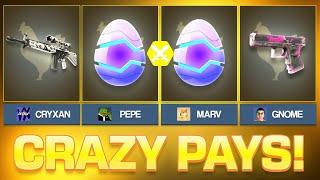 CRAZY MODE PAID INSANE ON CHICKENGG | CSGO Gambling