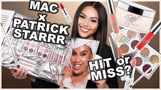 TESTING MAC x PATRICKSTARRR COLLECTION | Roxette Arisa