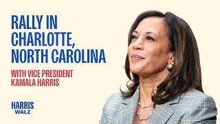 Rally in Charlotte, North Carolina with Vice President Kamala Harris | Harris-Walz 2024