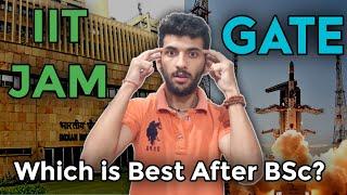 IIT JAM vs GATE exam, which one to give?