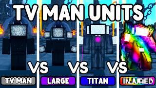 EVERY TV MAN VERSION VS ENDLESS MODE (Toilet Tower Defense)