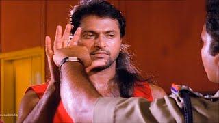 പോലീസ് സ്റ്റേഷനിൽ കയറി മാസ്സ് കാണിക്കാൻ ഇങ്ങേർ കൊണ്ടേ പറ്റൂ |Rajadhaani Malayalam Movie Action Scene