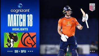 Cognizant Major League Cricket Game 18 Highlights | Seattle Orcas Vs. San Francisco Unicorns