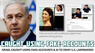 Israel Caught Using Fake Accounts & AI To Sway U.S. Lawmakers