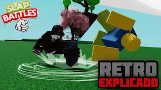 RETRO (Explicando Gloves) | Slap Battles Roblox