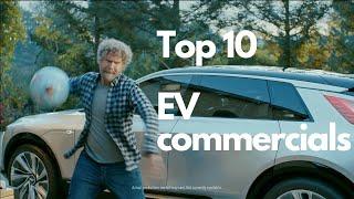 Top 10 EV ads - Tesla-replacement commercials - The best Electric Car adverts EQC e-Tron I-Pace Leaf