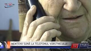 NEMȚENII SUNĂ LA TELEFONUL VÂRSTNICULUI