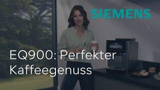 Siemens EQ900 Kaffeevollautomat: Kaffeegenuss wie vom Barista  | Siemens Kaffeevollautomaten